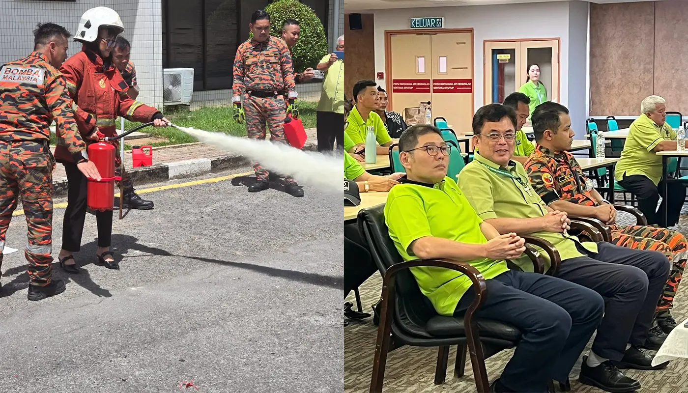 MPP Holds Fire Safety Programme for Business Premises 1 Sarawak, Sarawak News, Kuching, Kuching News, Padawan, Padawan News, Fire Safety, Business Premises, Public Awareness, MPP