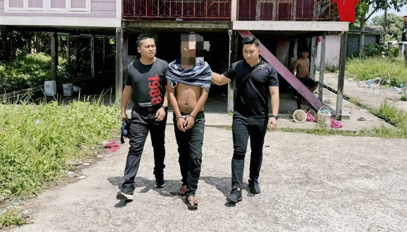 Kabong Man Arrested with Syabu in Special Police Operation 1 Sarawak, Sarawak News, Kabong, Kabong News, Saratok, Saratok News, Crime Prevention, Drug Arrest, Public Safety