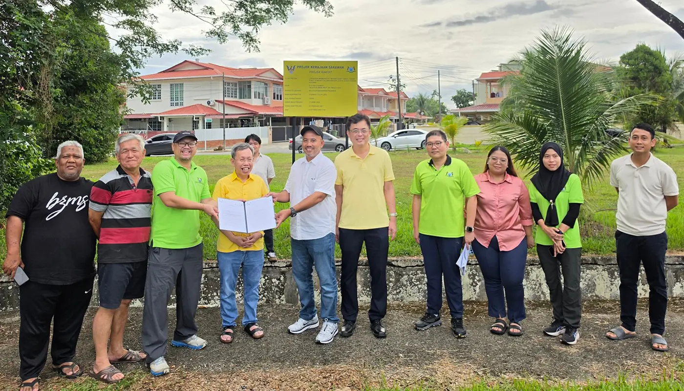Sarawak, Sarawak News, Kuching, Kuching News, Batu Kawa, Taman Desa Wira, Recreational Park, Community Development, Public Health