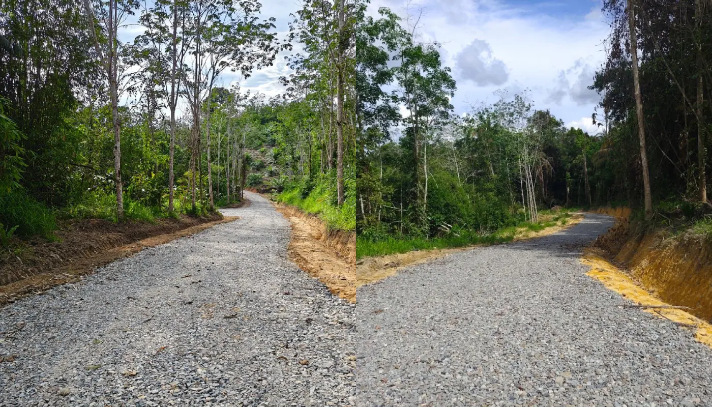 Pelawa Spaoh Farm Road Completed, Boosting Rural Access 1 Sarawak, Sarawak News, Spaoh, Spaoh News, Betong, Rural Development, Infrastructure, Agriculture, Farm Road