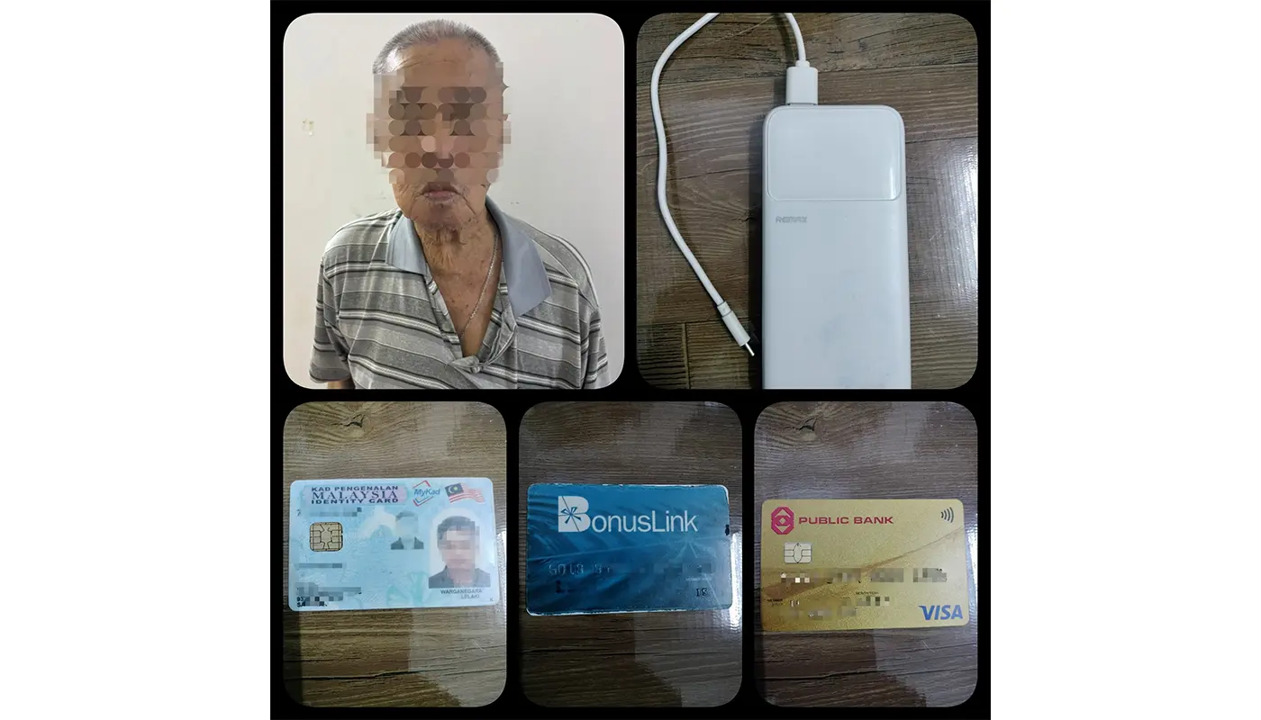 Police Arrest Elderly Suspect in Galacity Kuching Theft Case 1 Sarawak, Sarawak News, Kuching, Kuching News, theft case, police investigation, crime prevention, Galacity Kuching