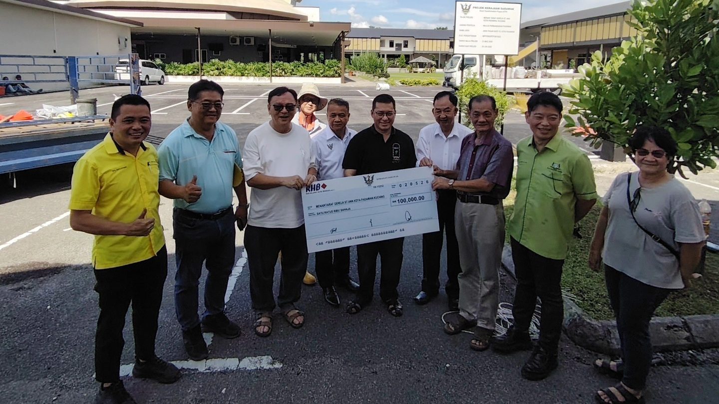 RTP Fund Allocated for New Car Park at St Ann Church Kuching 1 Sarawak, Sarawak News, Kuching, Kuching News, Community Development, Rural Transformation Programme, Infrastructure, Public Facilities