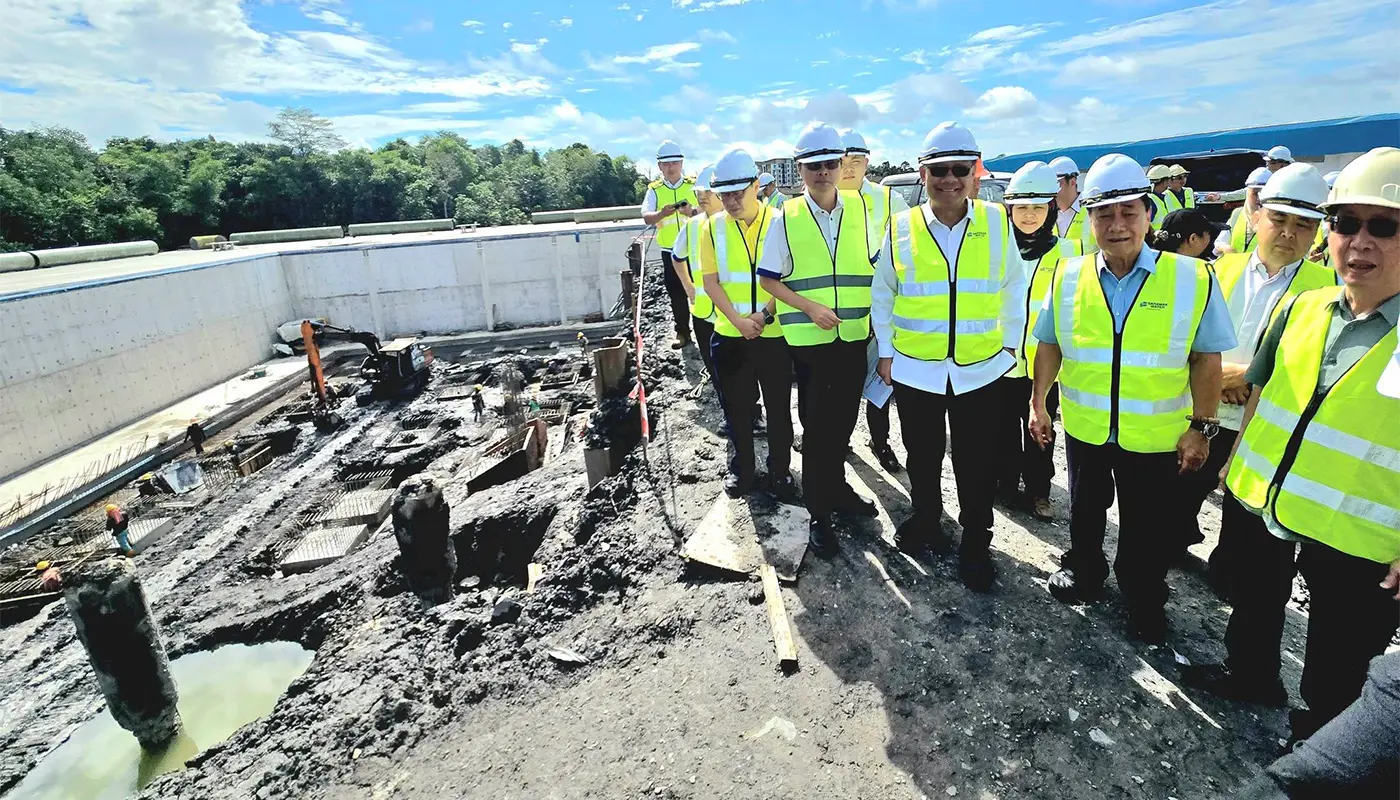 Salim Water Plant Upgrade in Sibu Ahead of Schedule 1 Sarawak, Sarawak News, Sibu, Sibu News, Water Supply, Infrastructure Development, Utilities, Salim Water Treatment Plant