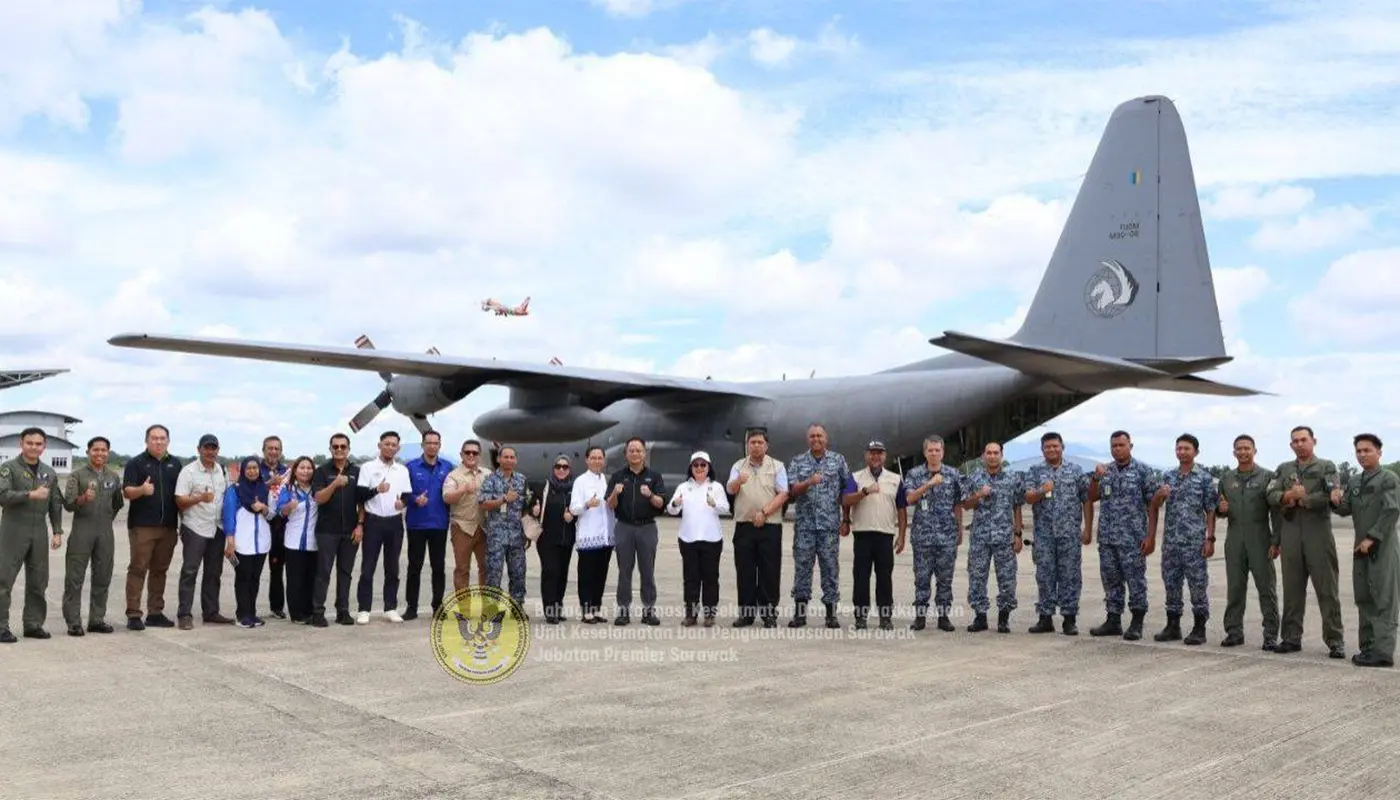 Sarawak Conducts Cloud Seeding to Stabilise Dam Levels 1 Sarawak, Sarawak News, Kuching, Kuching News, Cloud Seeding, Weather Intervention, NADMA, RMAF, Water Resources, Hydroelectric Power