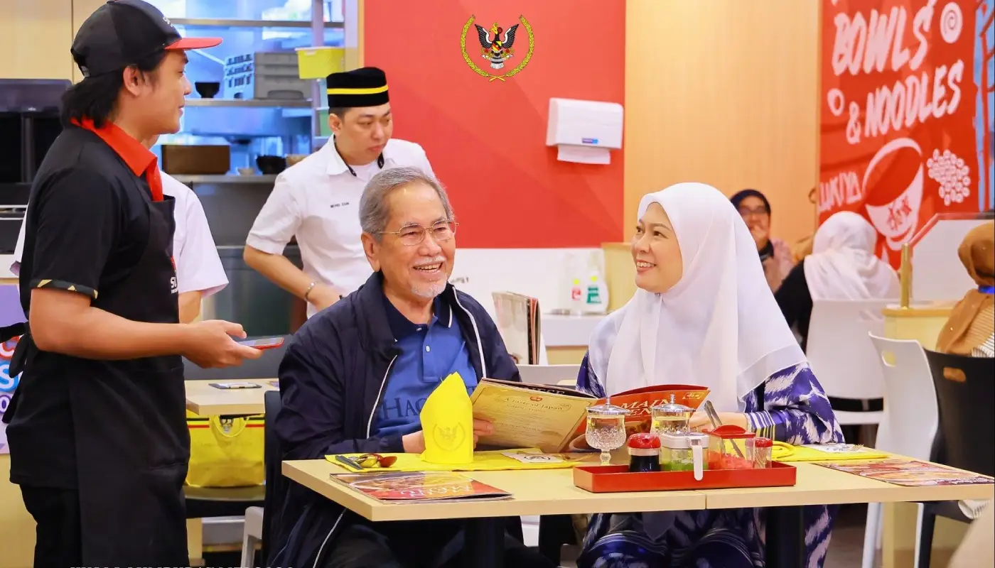 Sarawak Governor and Consort Dine at Sunway Putra Mall 1 Sarawak, Sarawak News, Kuala Lumpur, Kuala Lumpur News, Sunway Putra Mall, Japanese Cuisine, Sukiya Tokyo Bowls & Noodles, Lifestyle, Dining
