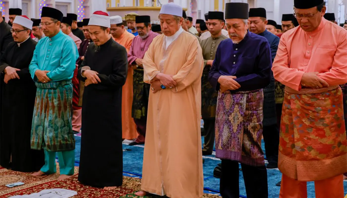 Sarawak Premier Joins Thousands for Aidiladha Prayer 2026 1 Sarawak, Sarawak News, Kuching, Kuching News, Aidiladha, Eid al-Adha, Islamic Worship, Sarawak Premier, Petra Jaya