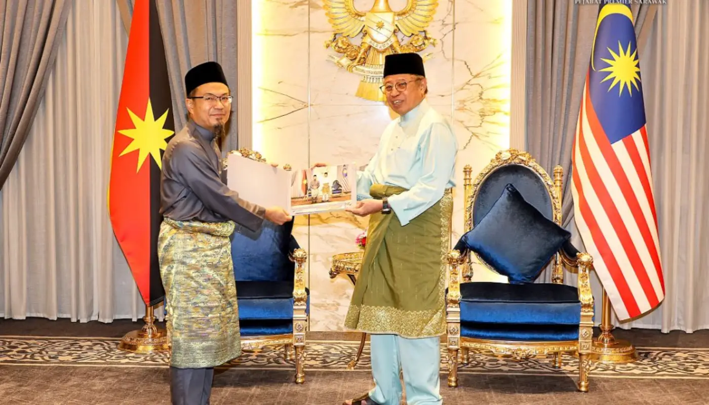 Sarawak Premier Welcomes Courtesy Visit from New Mufti 1 Sarawak, Sarawak News, Kuching, Kuching News, Religious Affairs, Leadership, Community Development