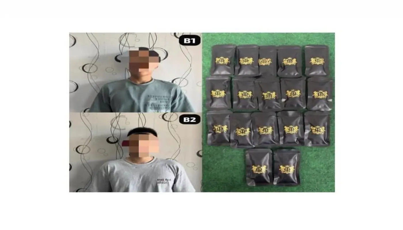 Sarikei Police Arrest Two Men Over Suspected Cannabis Vapes 1 Sarawak, Sarawak News, Sarikei, Sarikei News, narcotics arrest, cannabis vapes, police investigation, drug offences