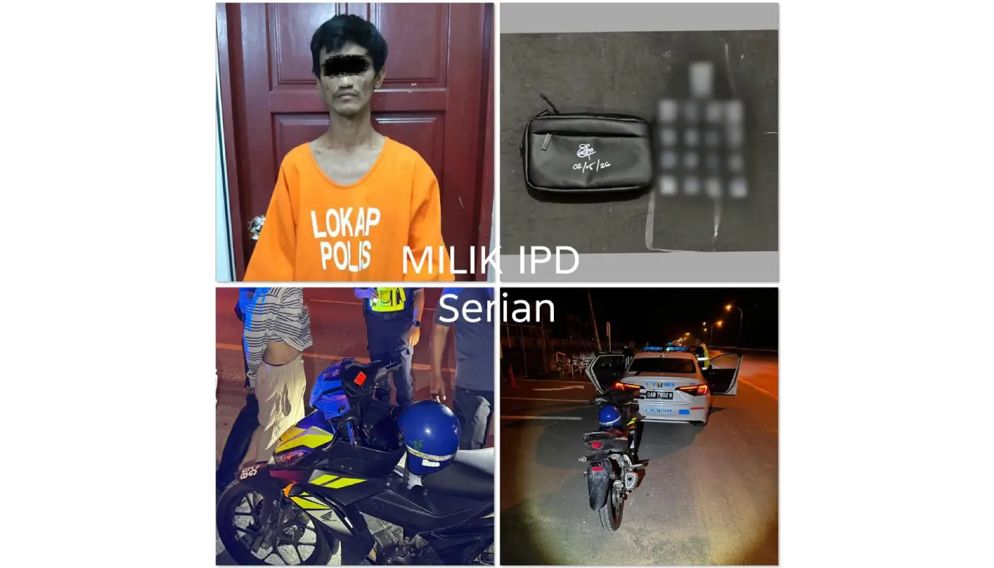 Serian Police Arrest Suspect in Anti-Drug Operation 1 Sarawak, Sarawak News, Serian, Serian News, Law Enforcement, Drug Abuse, Public Safety, Crime Prevention