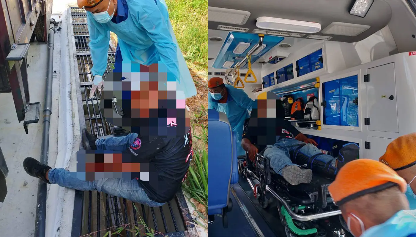 Sarawak, Sarawak News, Serian, Serian News, Workplace Accident, APM, Emergency Response, Public Safety