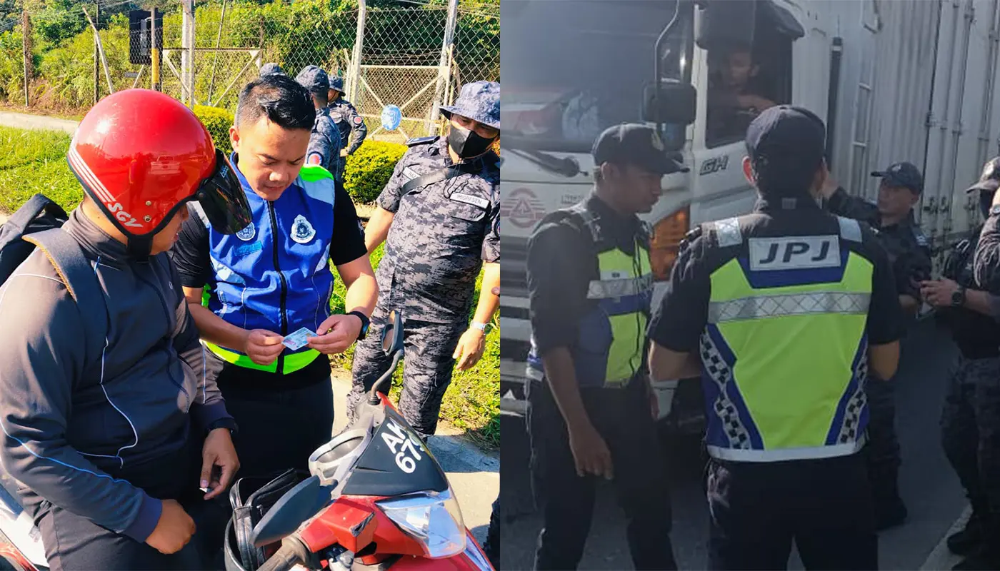 AADK Serian Integrated Operation Nets Multiple Offenders 1 Sarawak, Sarawak News, Serian, Serian News, AADK, Drug Enforcement, Immigration, JPJ, Public Safety