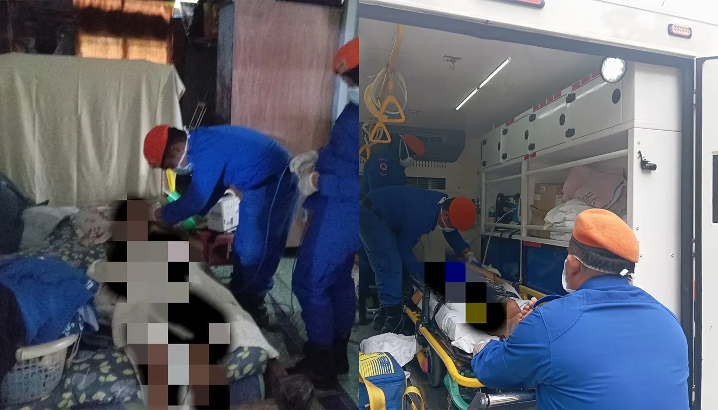 APM Assists Unconscious Patient in Emergency Response in Sematan 1 Sarawak, Sarawak News, Sematan, Sematan News, Medical Emergency, Civil Defence, Community Safety