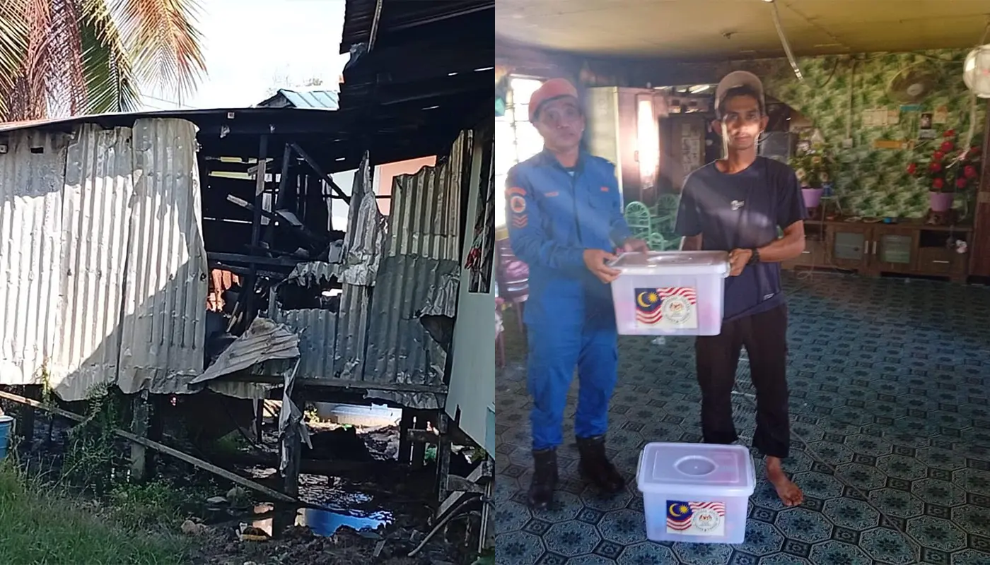 Sarawak, Sarawak News, Debak, Debak News, Medang, Medang News, Fire Victims, Disaster Relief, Food Aid, Community Welfare