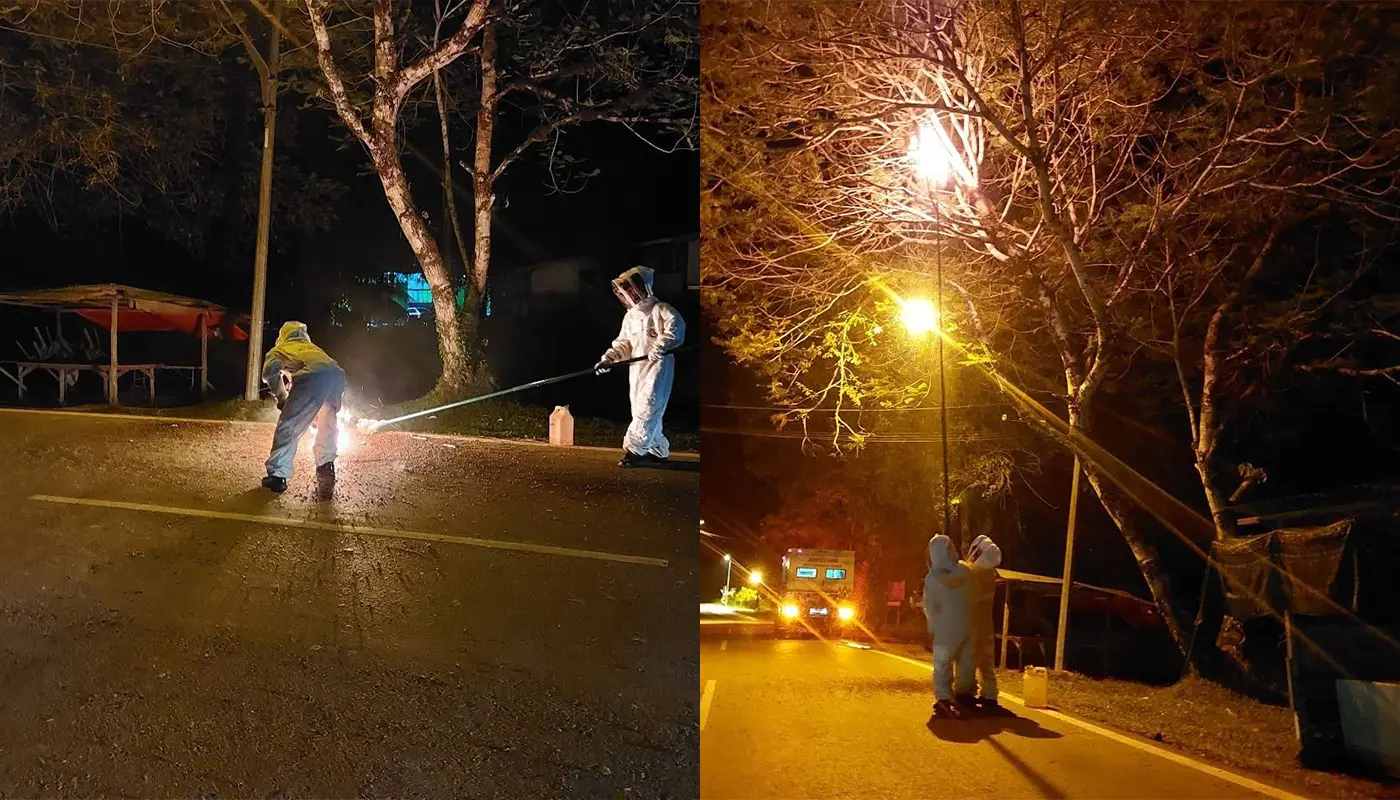 Sarawak, Sarawak News, Spaoh, Spaoh News, Public Safety, Emergency Response, Insect Nest Removal