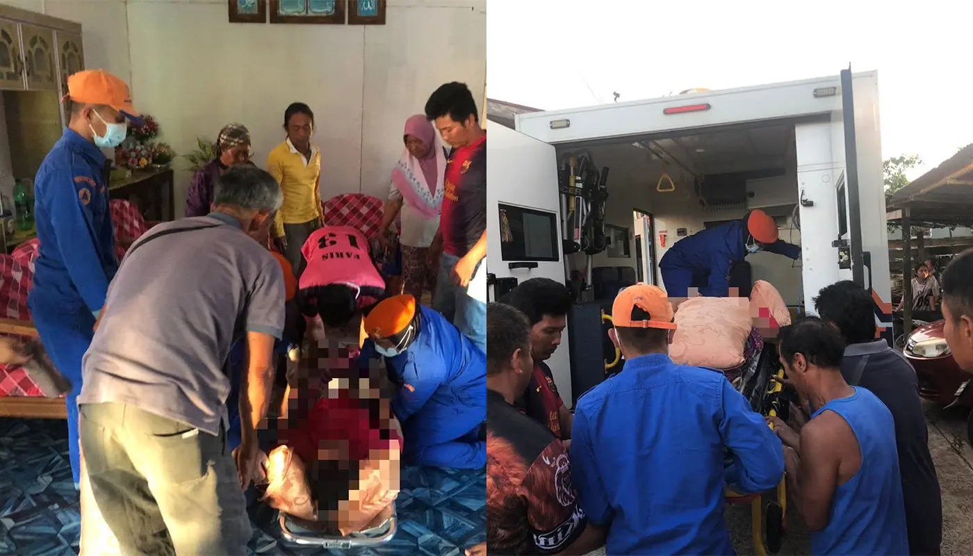APM Matu Responds to Illness Case in Kampung Loba Balu 1 Sarawak, Sarawak News, Matu, Matu News, Daro, Daro News, Civil Defence, Emergency Response, Community Safety