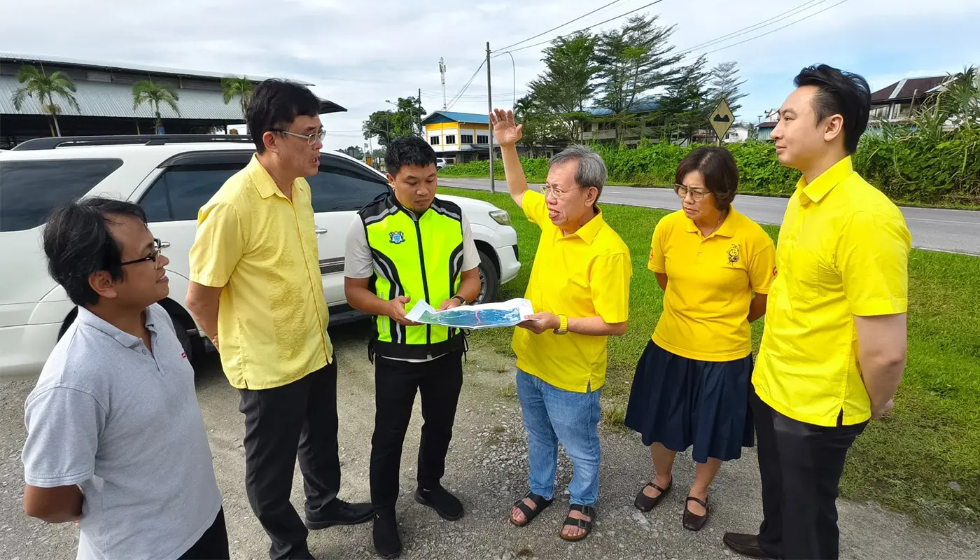 Batu Kawa Road Rehabilitation Project Progresses Amid Rising Costs 1 Sarawak, Sarawak News, Batu Kawa, Batu Kawa News, Road Rehabilitation, Infrastructure, Public Works, Sarawak Development