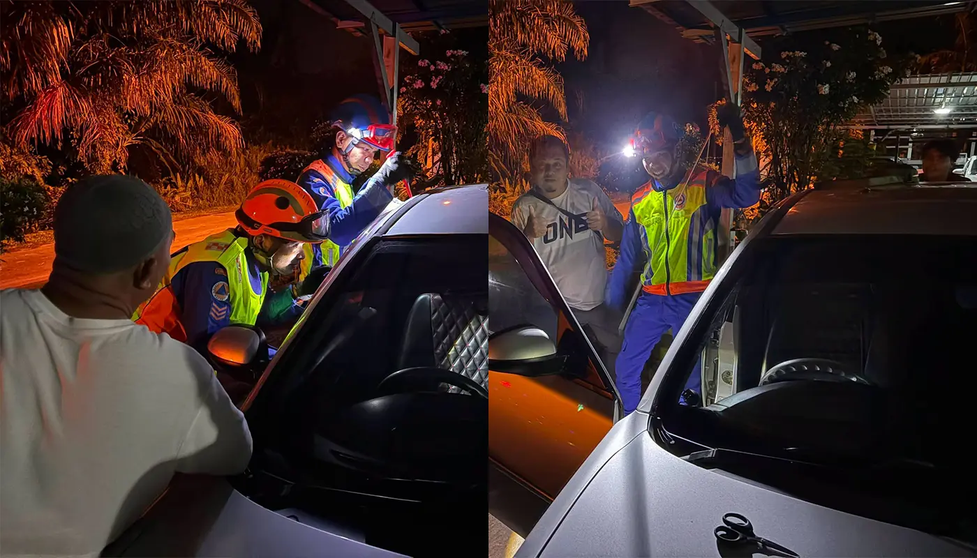 Sarawak, Sarawak News, Mukah, Mukah News, Civil Defence, emergency response, vehicle rescue, community safety