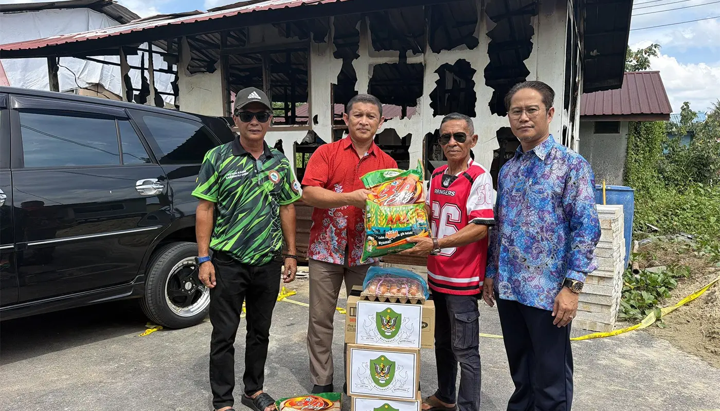 Sarawak, Sarawak News, Kuching, Kuching News, DBKU, fire incident, community support, Kampung Buntal