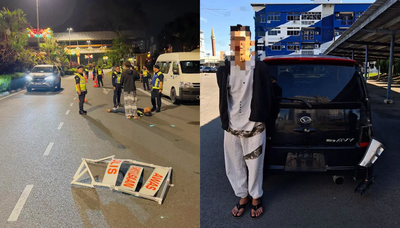 Drug-Positive Driver Jailed After Hitting Police Officer in Kuching 1 Sarawak, Sarawak News, Kuching, Kuching News, Road Safety, Crime, Police, Drug Abuse, Court Case