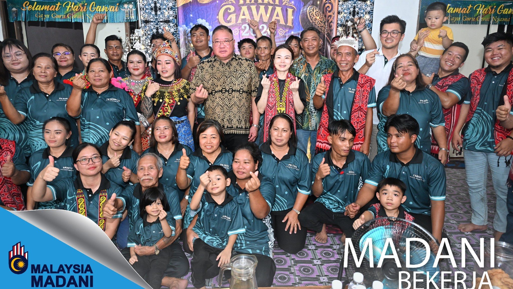 Gawai Visits Strengthen Rural Ties as Leaders Hear Community Needs
