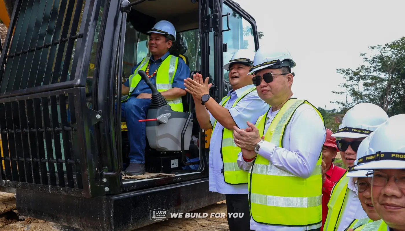 Groundbreaking Ceremony Marks Start of Selangau Education Office 1 Sarawak, Sarawak News, Selangau, Selangau News, JKR Sarawak, Education Office, Infrastructure Development, PRS
