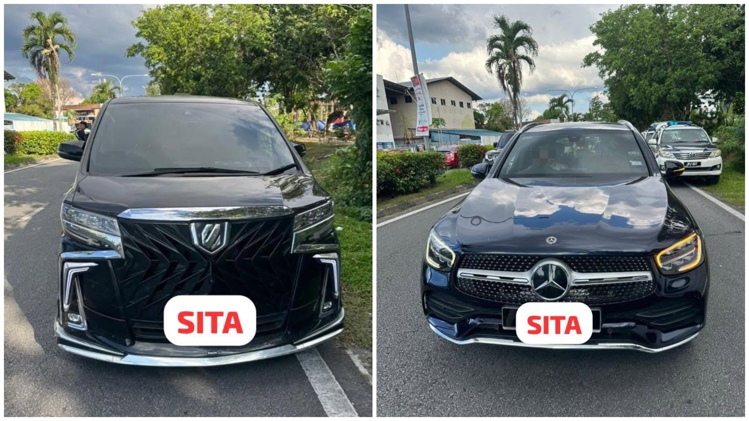 JPJ Seizes Two Luxury Vehicles in Kuching Ops Luxury 1 JPJ Seizes Two Luxury Vehicles in Kuching Ops Luxury