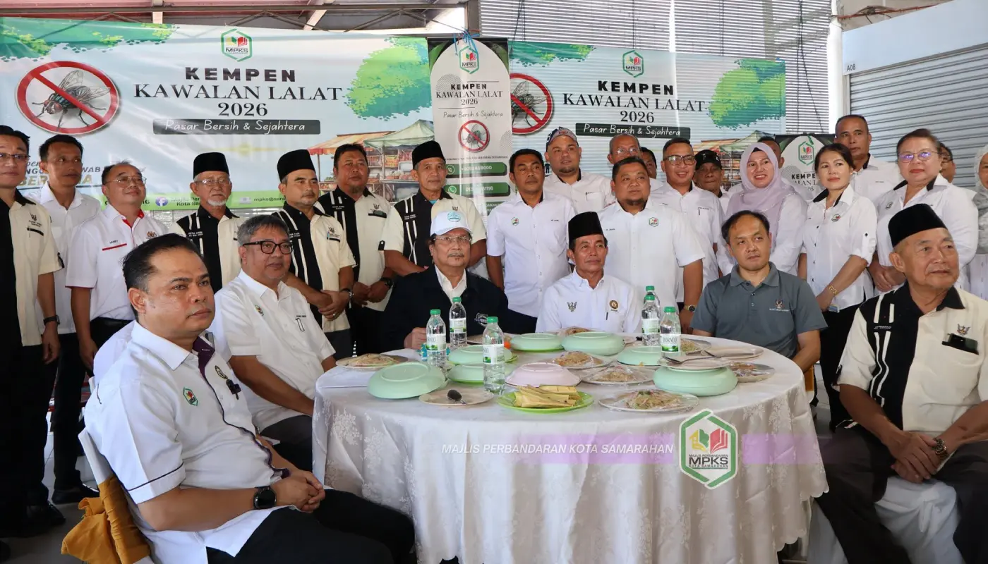 Kota Samarahan Council Launches Fly Control Campaign 1 Sarawak, Sarawak News, Kota Samarahan, Kota Samarahan News, Fly Control Campaign, Public Health, Food Hygiene, Community Welfare