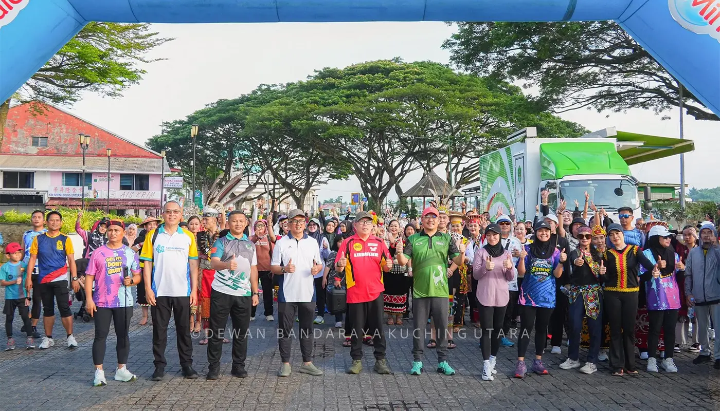 Sarawak, Sarawak News, Kuching, Kuching News, Car Free Morning, Gawai Dayak, Cultural Parade, Kuching Waterfront, DBKU