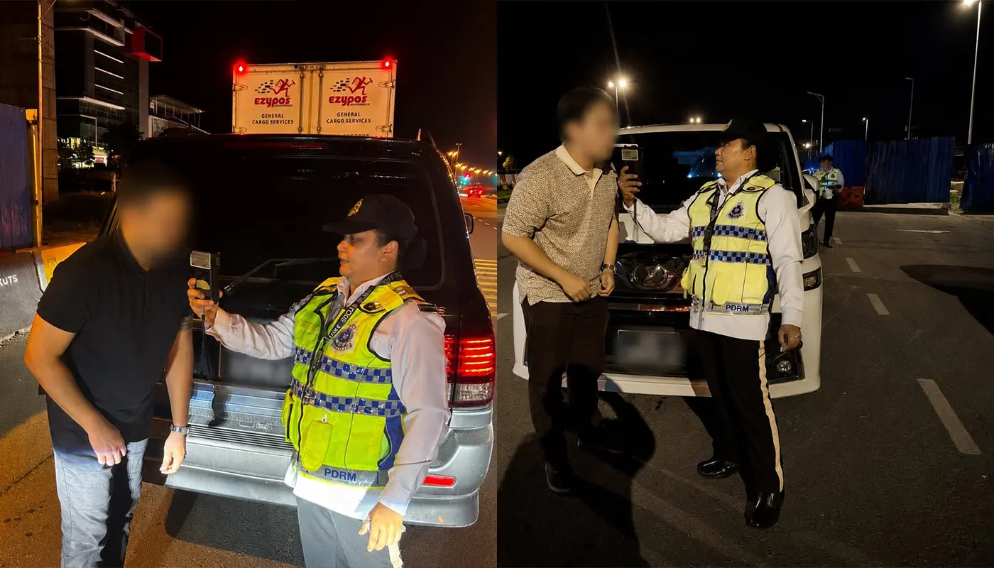 Sarawak, Sarawak News, Kota Samarahan, Kota Samarahan News, Traffic Enforcement, Road Safety, Alcohol Driving, Police Operations
