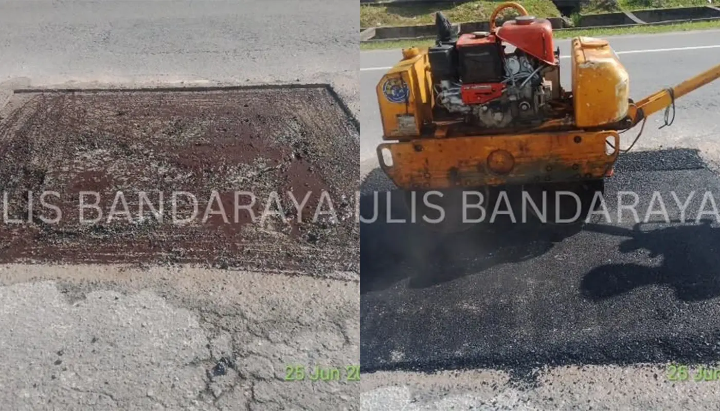 Sarawak, Sarawak News, Miri, Miri News, Road Maintenance, Infrastructure, Public Safety, Accident Prevention