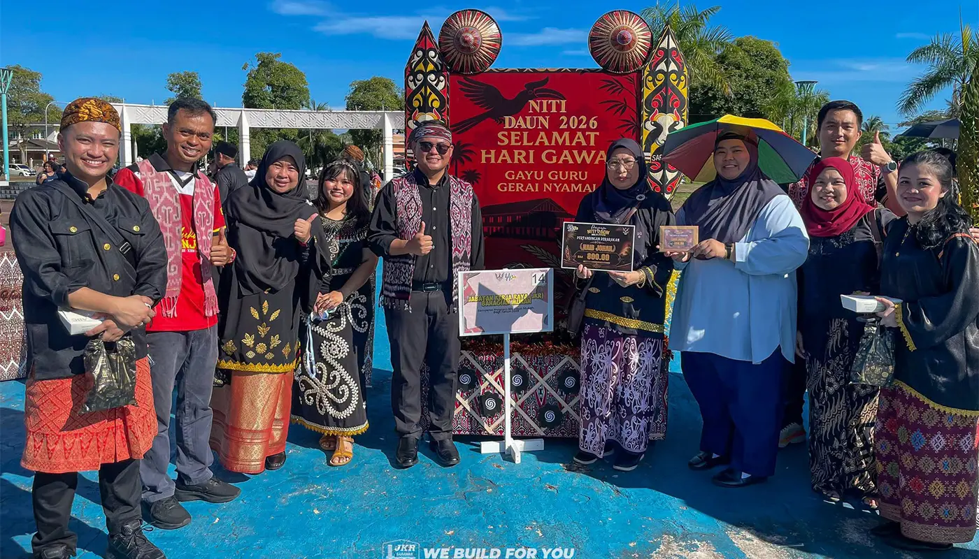 Mukah Niti Daun 2026 Strengthens Unity and Community Bonds 1 Sarawak, Sarawak News, Mukah, Mukah News, Niti Daun, Cultural Unity, Community Event, JKR Sarawak, Multiracial Harmony
