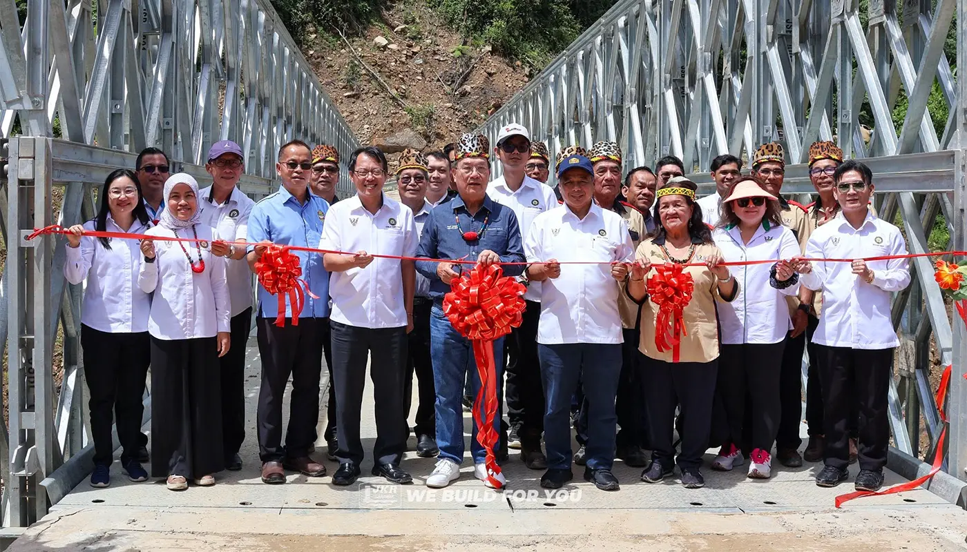 Sarawak, Sarawak News, Long Banga, Long Banga News, Bailey Bridge, Rural Infrastructure, JKR Sarawak, Community Development