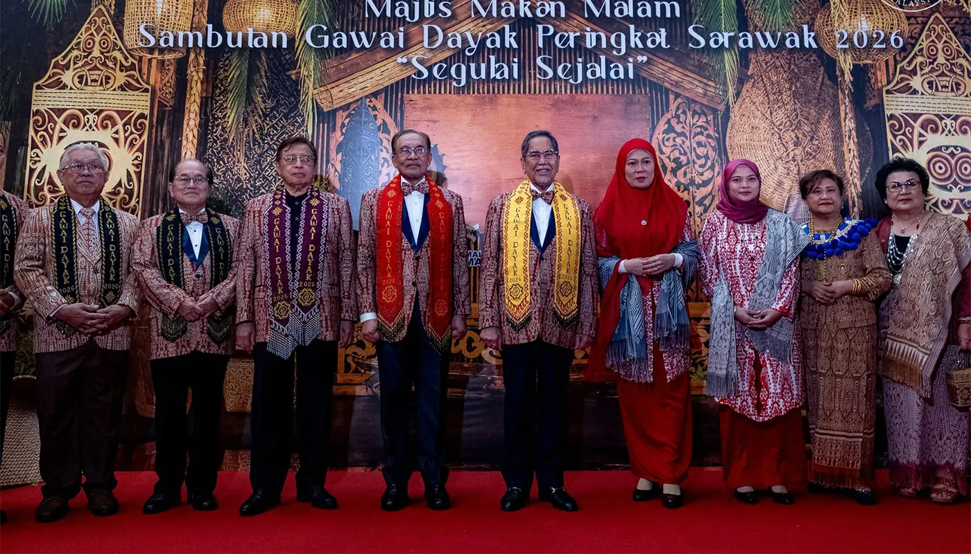 PMX & Sarawak Leaders Participate in Gawai Dayak Dinner 2026 1 Sarawak, Sarawak News, Kuching, Kuching News, Gawai Dayak, Sarawak Governor, Prime Minister Anwar Ibrahim, Cultural Celebration, MA63