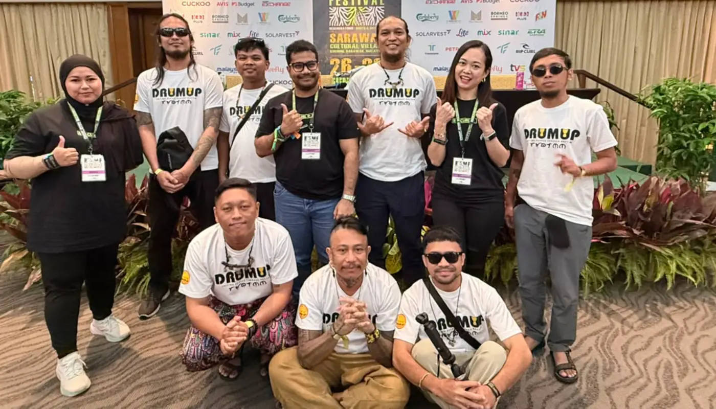 Sarawak, Sarawak News, Kuching, Kuching News, Rainforest World Music Festival, Drum Up, Philippines, Percussion, Cultural Exchange, ASEAN Music