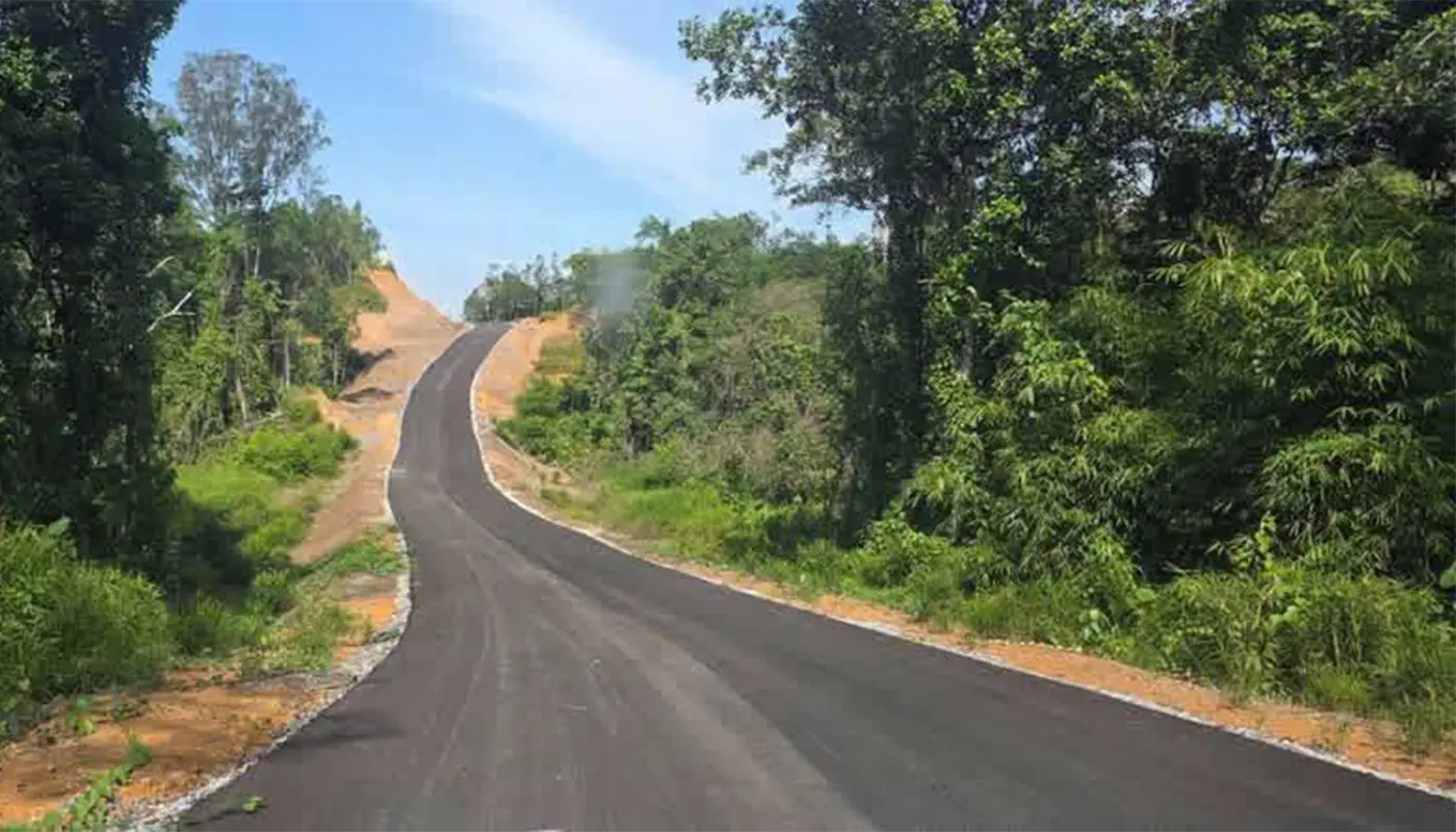 Sarawak, Sarawak News, Bau, Bau News, Serembu, Road Project, Infrastructure Development, Rural Transformation, GKCDA