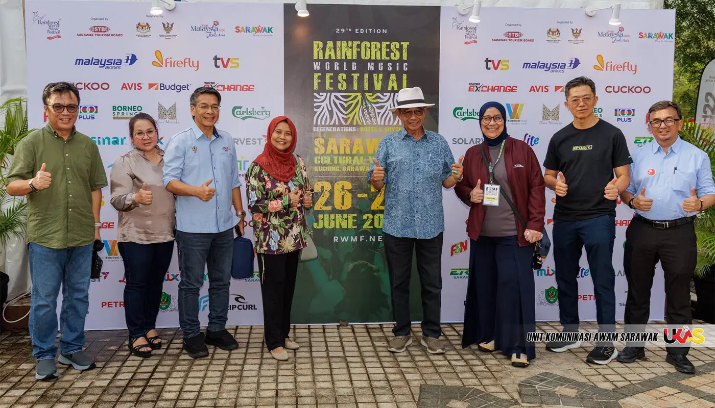 Sarawak, Sarawak News, Kuching, Kuching News, RWMF, World Music Festival, Tourism Sarawak, Cultural Heritage, Malaysia Events