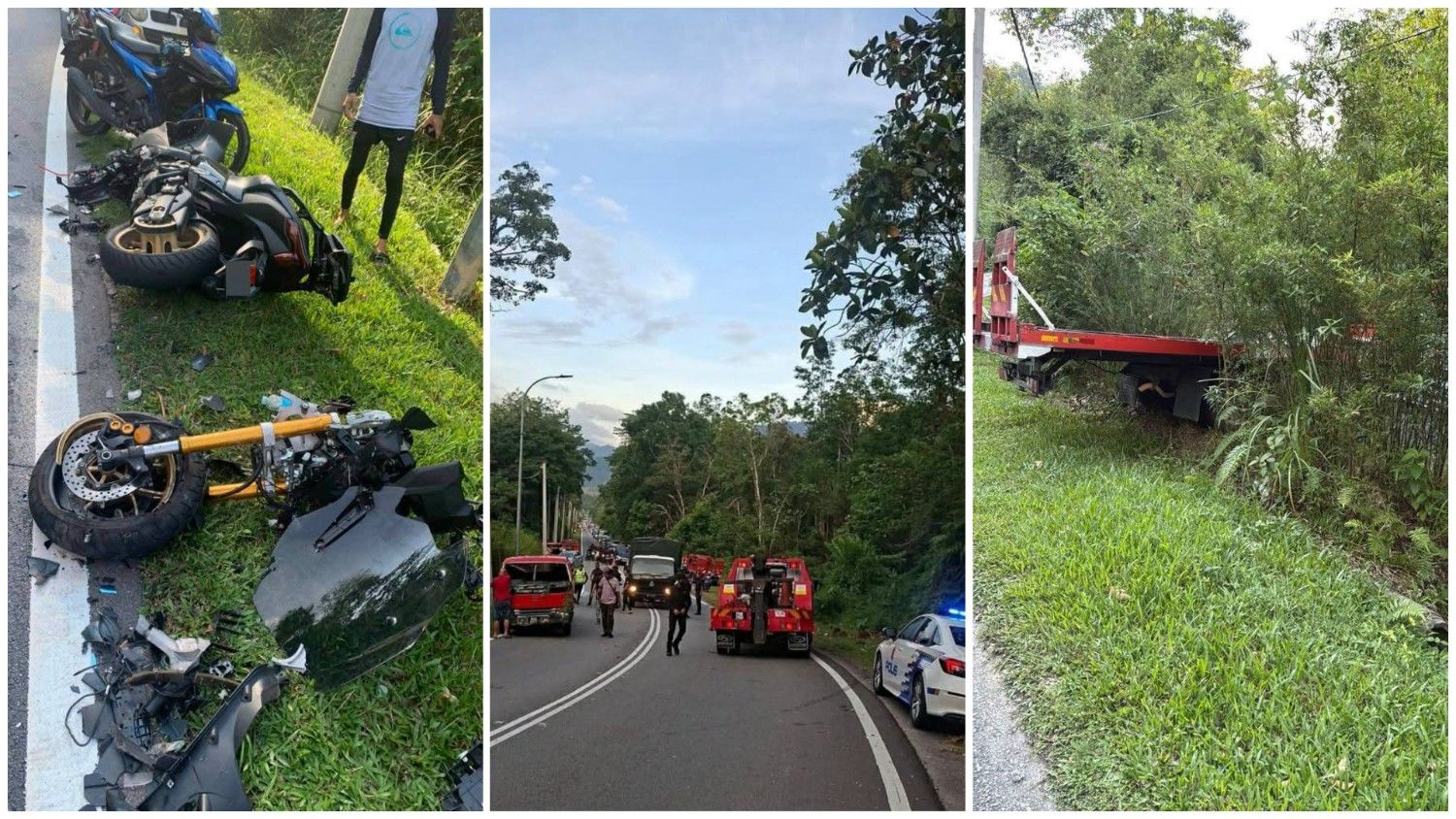 Senior Police Officer Dies in Batang Kali Motorcycle Crash