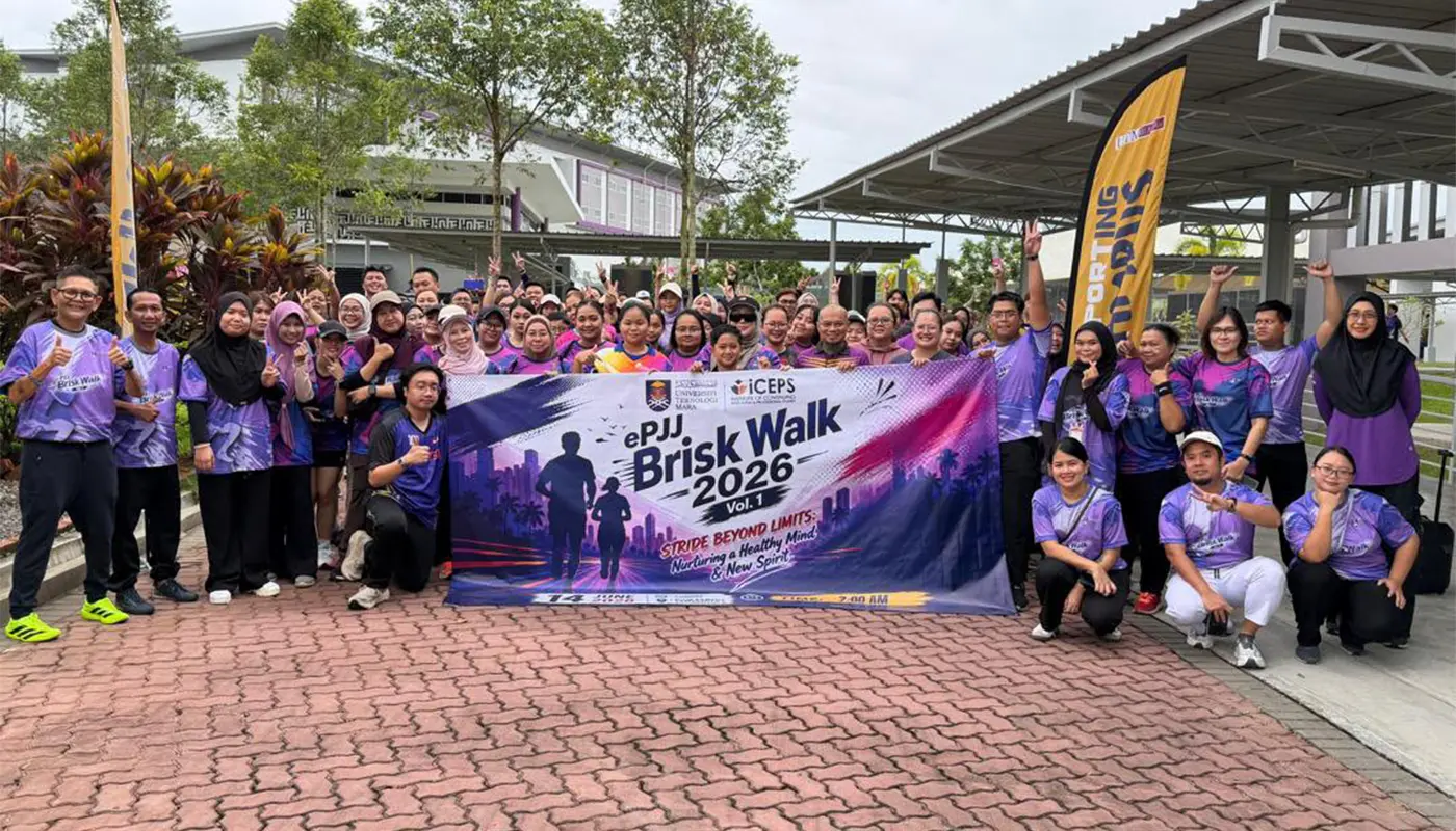 UiTM Sarawak Brisk Walk 2026 Promotes Health and Unity 1 Sarawak, Sarawak News, Kota Samarahan, Kota Samarahan News, UiTM Sarawak, iCEPS, Healthy Lifestyle, Community Spirit, Sports Science