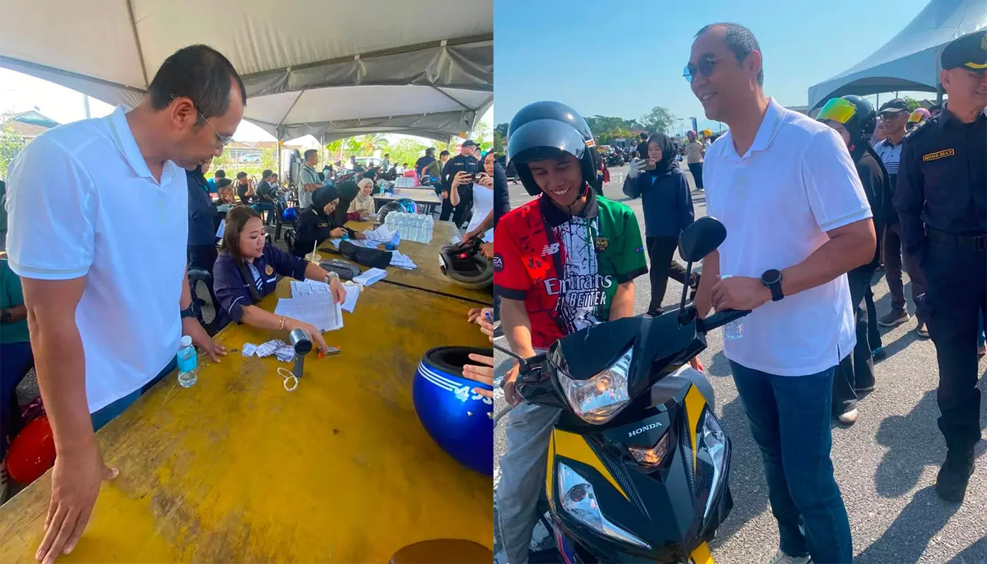 775 Candidates Join Tupong Driving Licence Practical Test 1 Sarawak, Sarawak News, Kuching, Kuching News, Tupong, Driving Licence, JPJ Sarawak, Road Safety, Community Programme