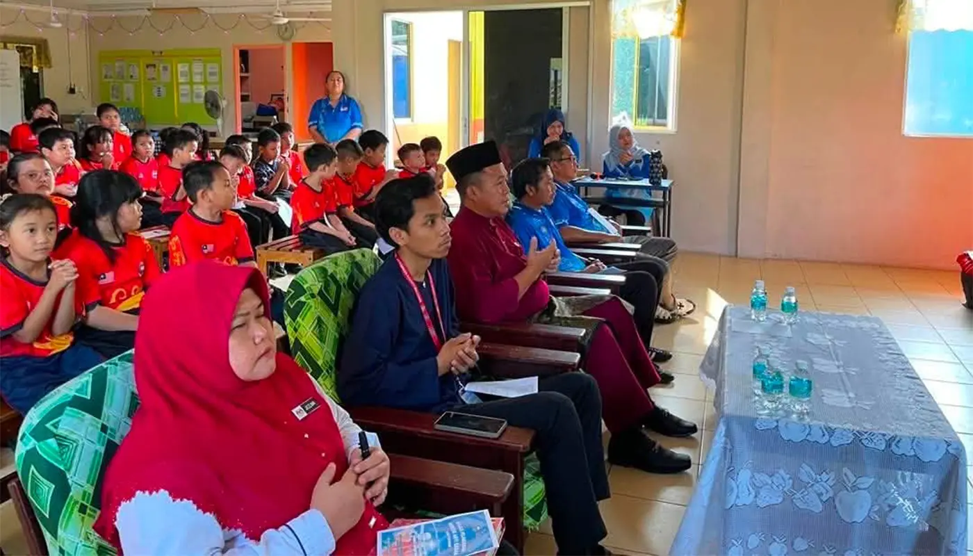 AADK Kuching Promotes Awareness at SK Pasir Tengah Anti-Drug Week 1 Sarawak, Sarawak News, Lundu, Lundu News, AADK, Anti-Drug Campaign, SK Pasir Tengah, Student Awareness, Healthy Lifestyle