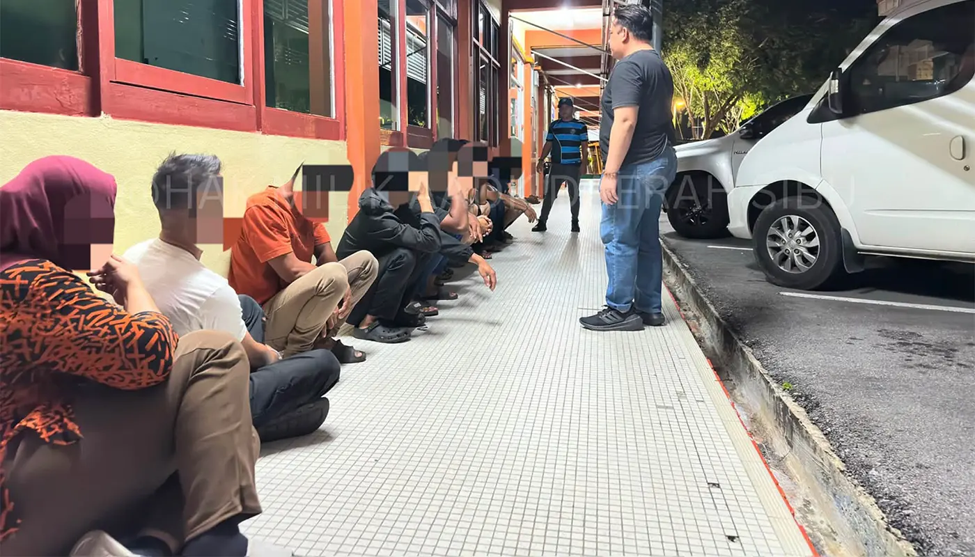 AADK Sibu Detains 22 Individuals in Anti-Drug Operation 1 AADK Sibu, Sarawak, Sarawak News, Sibu, Sibu News, AADK, Drug Prevention, Methamphetamine, Op Perdana