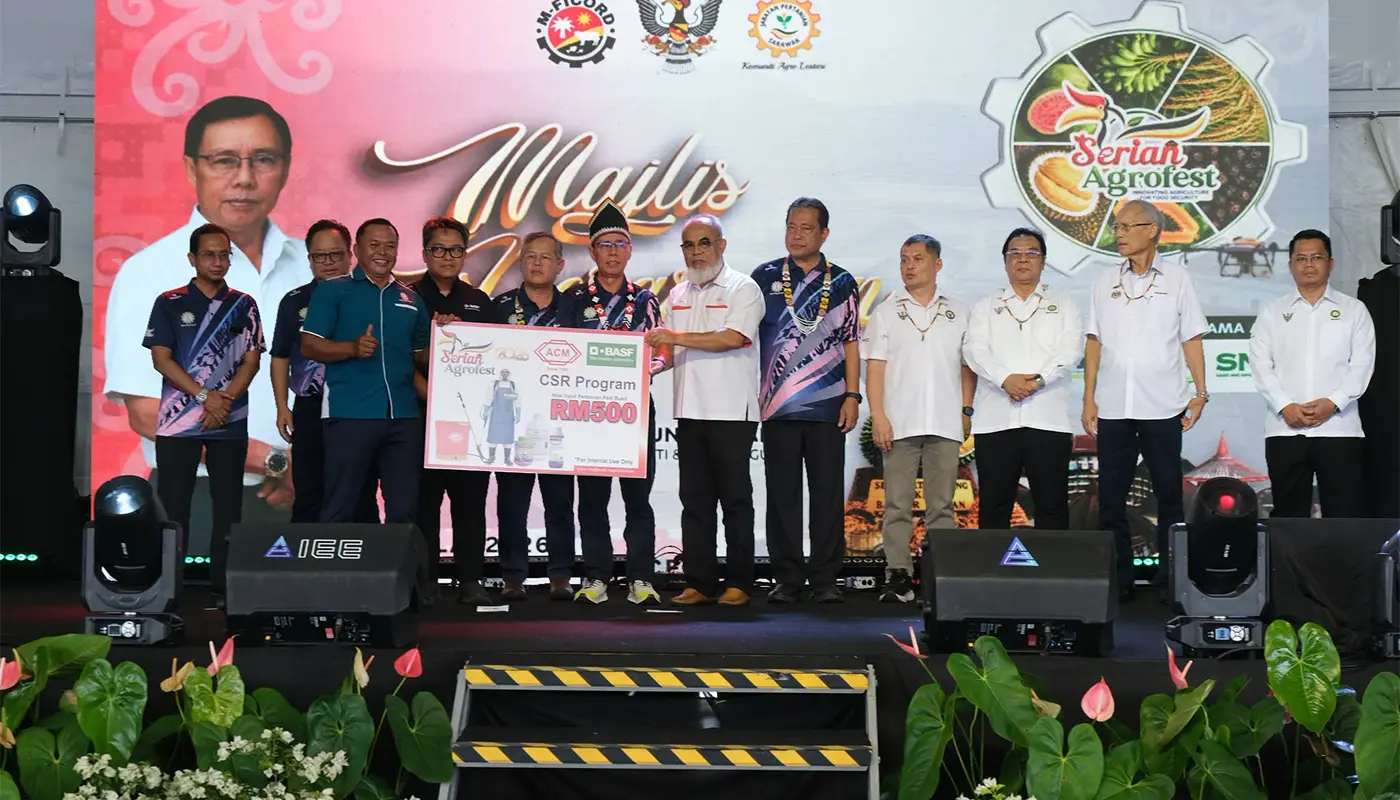 ACM and BASF Aid 60 Serian Hill Paddy Farmers Via CSR 1 Sarawak, Sarawak News, Serian, Serian News, Agriculture, Hill Paddy, CSR, BASF, ACM, Food Security