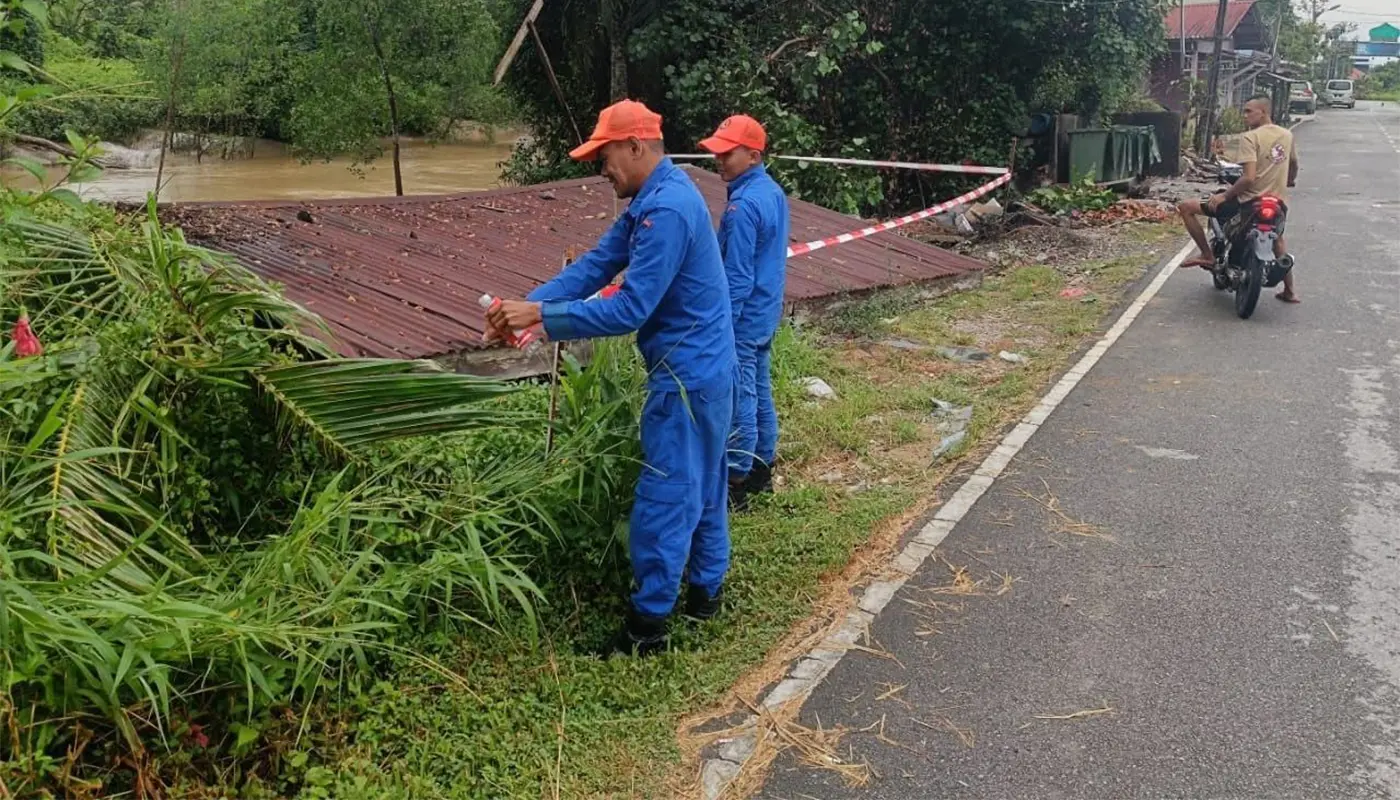 Sarawak, Sarawak News, Spaoh, Spaoh News, Civil Defence, Landslide, Public Safety, Disaster Response