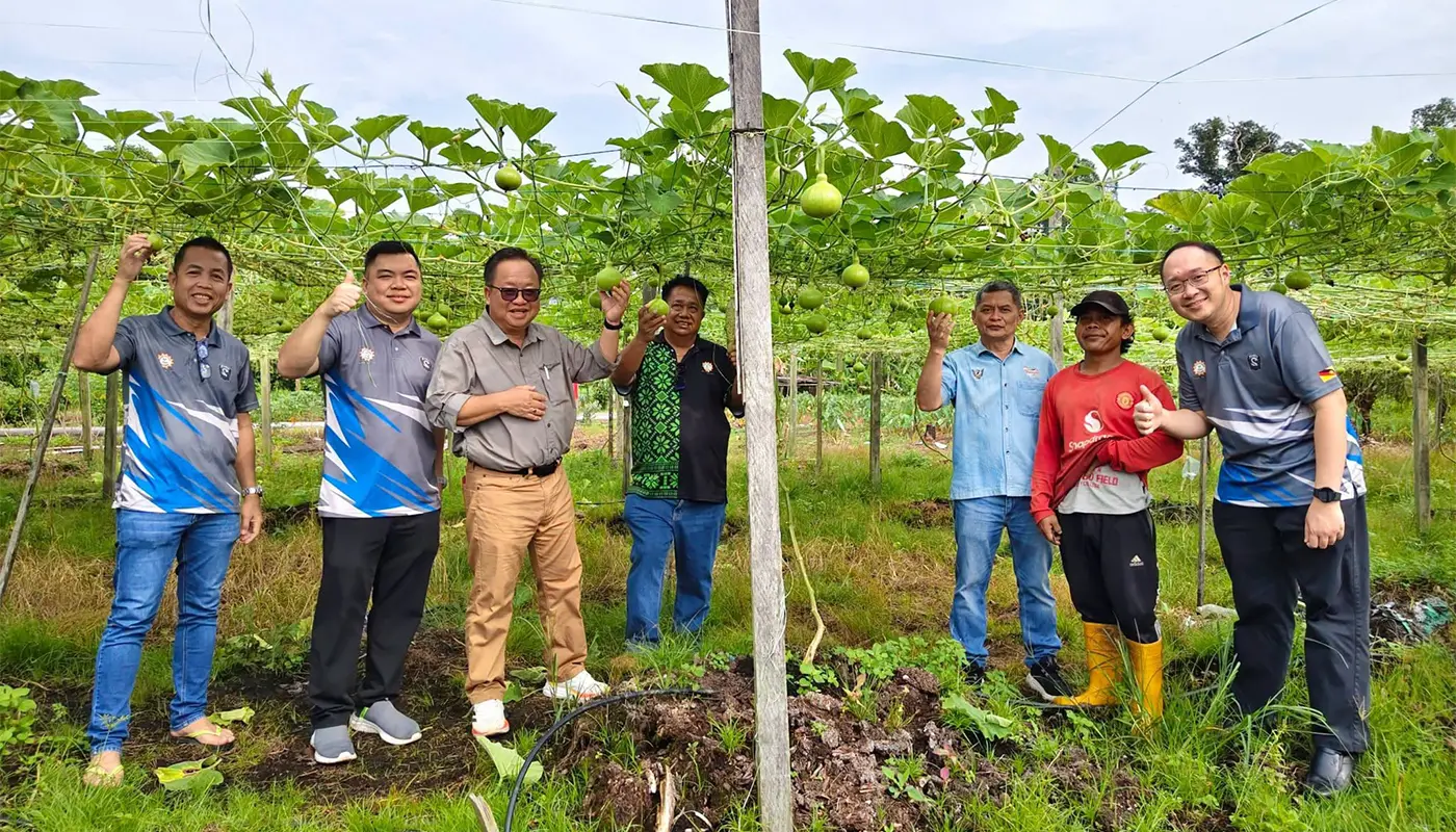 Agriculture Dept and M-FICORD Officials Inspect Sibu Food Crop Projects 1 Sarawak, Sarawak News, Sibu, Sibu News, Agriculture, Food Security, Rice Farming, M-FICORD
