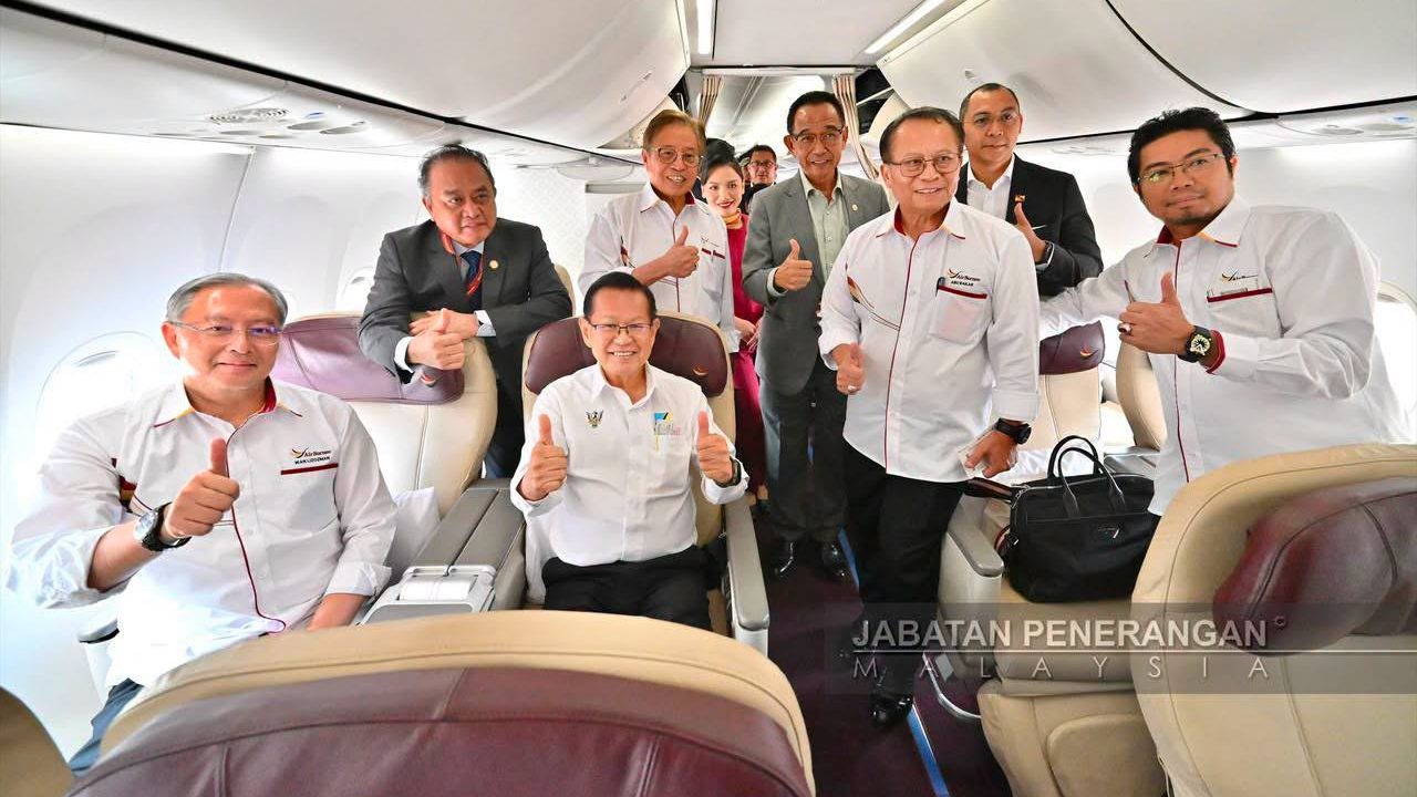 AirBorneo Makes Historic First Flight from Kuching to Kuala Lumpur 1 AirBorneo Makes Historic First Flight from Kuching to Kuala Lumpur