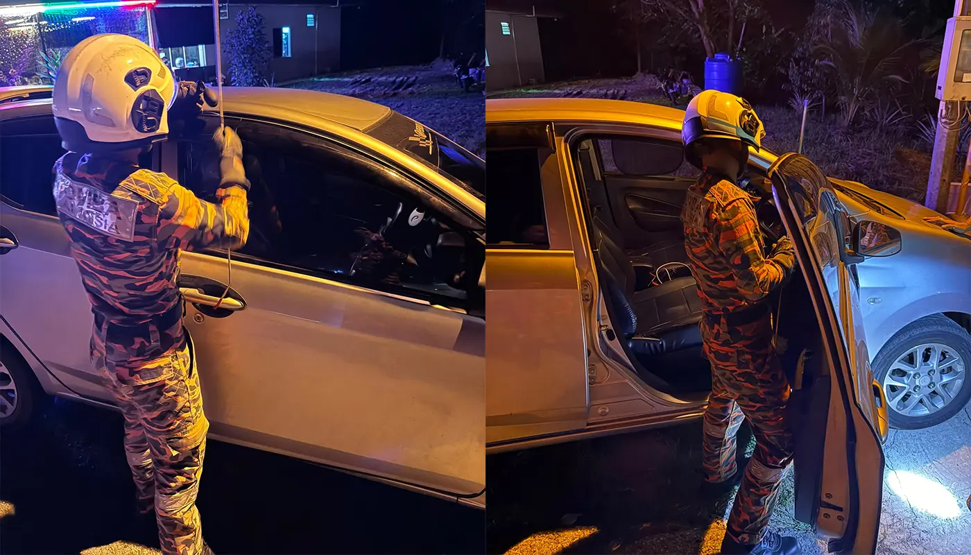 BBP Kapit Assist in Locked Car Service at Kampung Bestari 1 Sarawak, Sarawak News, Kapit, Kapit News, Fire and Rescue, Emergency Response, Public Safety