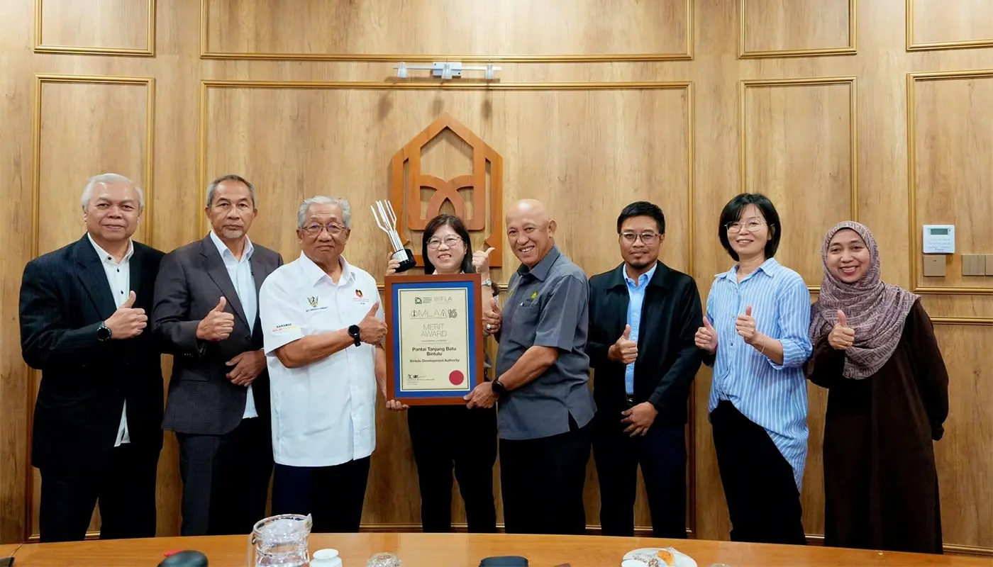 BDA Wins National Green Award for Tanjung Batu Beach 1 Sarawak, Sarawak News, Bintulu, Bintulu News, BDA, MLAA 2026, Tanjung Batu Beach, Green Initiatives, Sustainable Development, Landscape Architecture