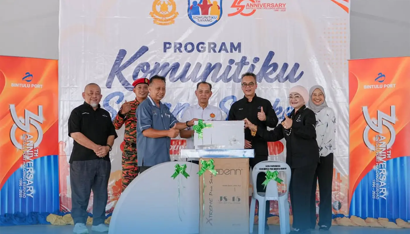 Sarawak, Sarawak News, Marudi, Marudi News, Bintulu Port Holdings Berhad, Komunitiku Sayang, Community Development, Fire Safety, Public Health, Environmental Protection