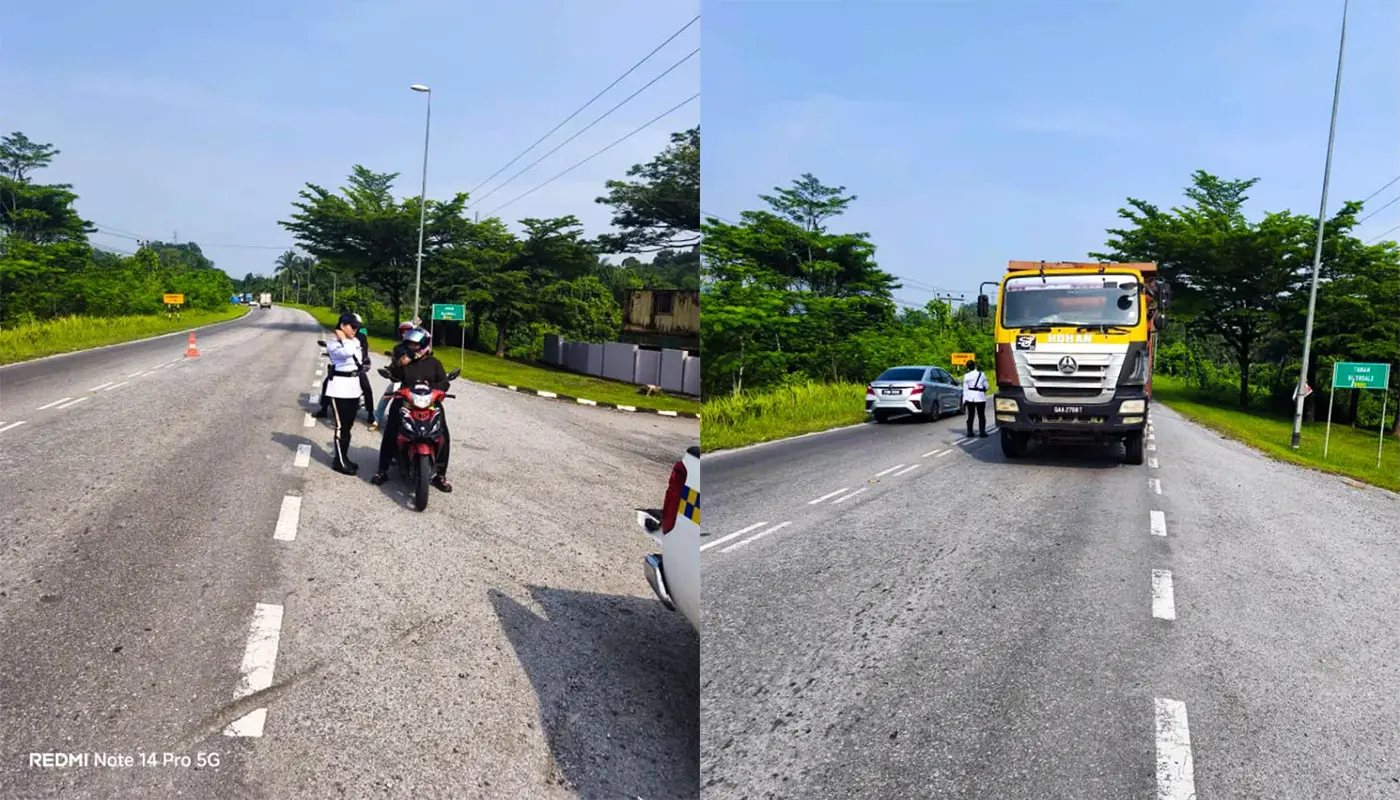 Sarawak, Sarawak News, Bau, Bau News, Traffic Enforcement, Road Safety, Police Operations, Community Safety, PDRM