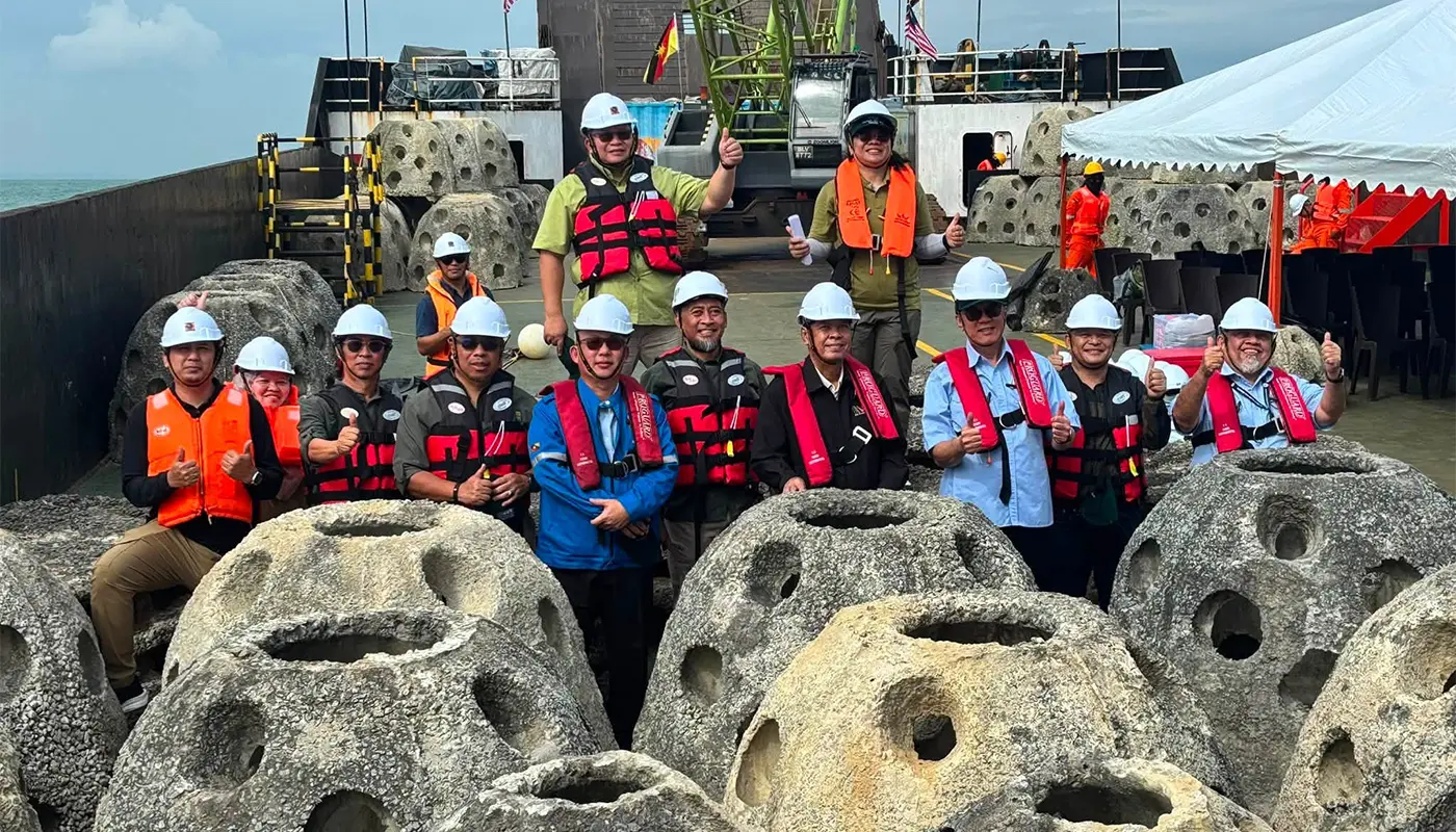 Bintulu Launches Reef Ball CSR Program to Support Marine Conservation 1 Sarawak, Sarawak News, Bintulu, Bintulu News, Marine Conservation, CSR, Environmental Protection, Port Development